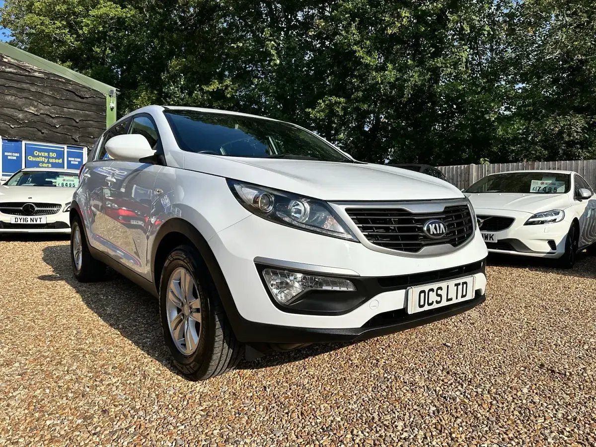 Used Kia Sportage 115 HP (84 kW) 2013 White SUV