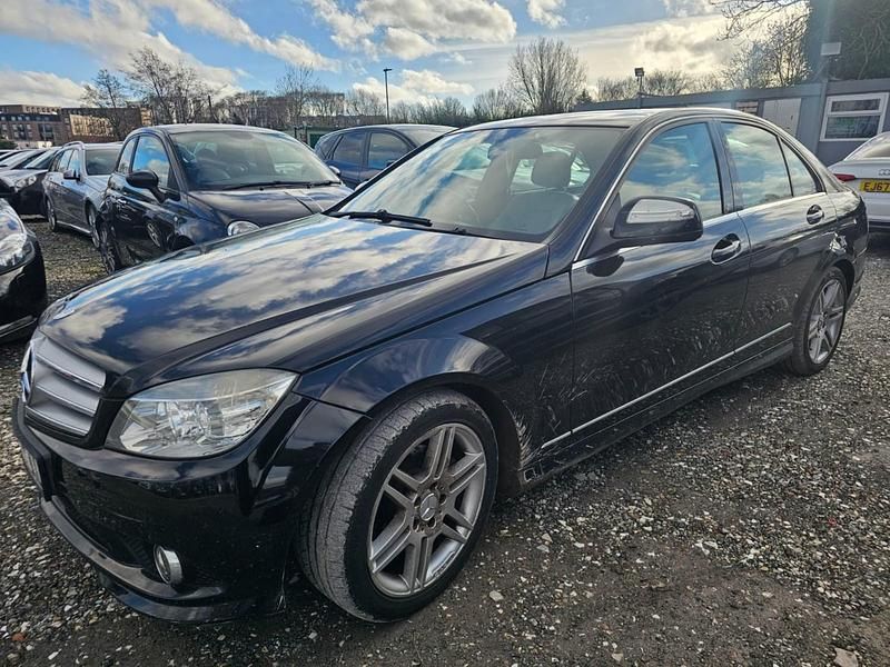 Used Mercedes C220 2008 Black Sedan