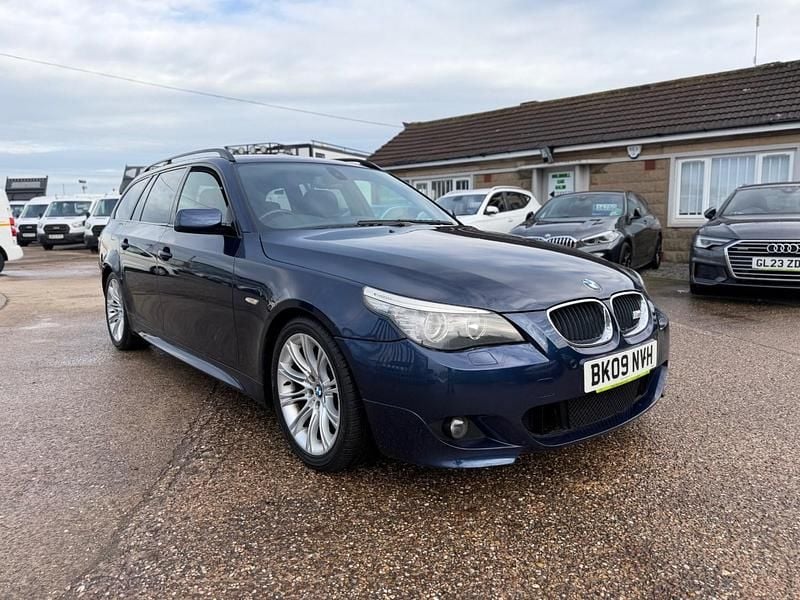 Blue Used 2009 BMW 520 M Sport Estate | £2,995 (Super price) - Image 1/4