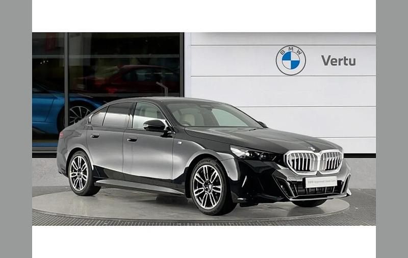 Black Used 2024 BMW 520 M Sport Sedan | £38,949 (Good price) - Image 1/4
