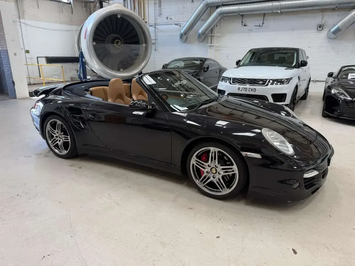 Used Porsche 997 2008 Black Cabriolet