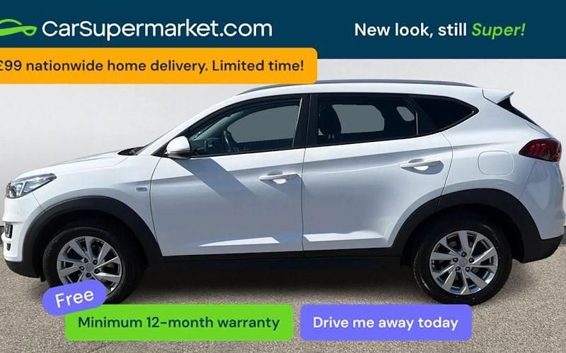 Used Hyundai Tucson SE 116 HP (85 kW) 2019 White SUV