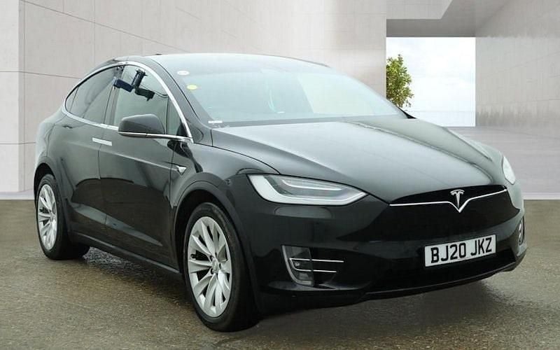 Used Tesla Model X Long Range AWD 397 kW (541 HP) 2020 Black SUV