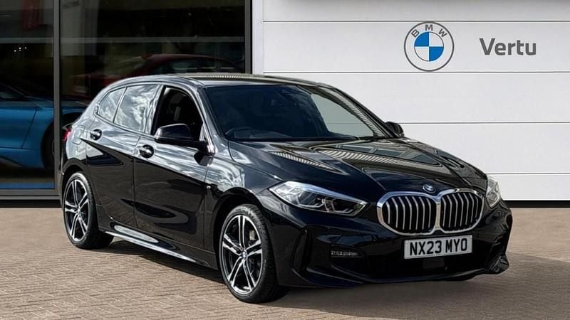 Black Used 2023 BMW 118 M Sport Hatchback | £22,771 (Fair price) - Image 1/4