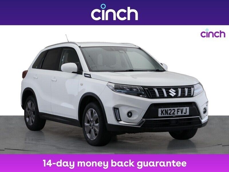 White Used 2022 Suzuki Vitara SZ-T SUV | £13,989 (Super price) - Image 1/4