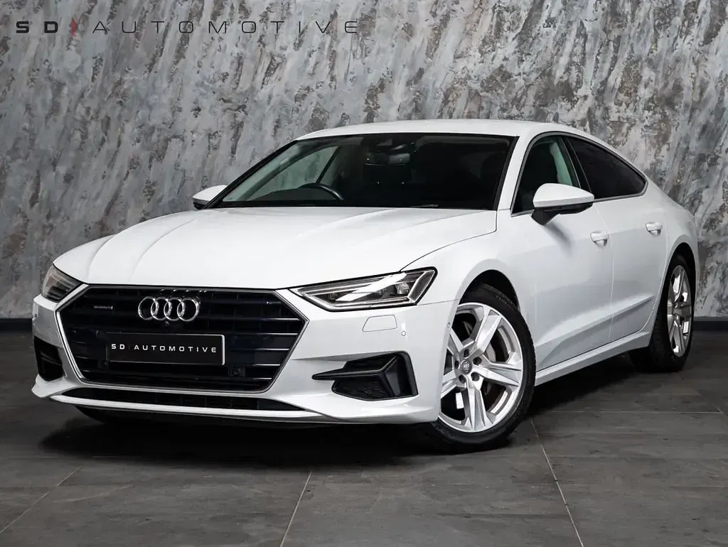 Used Audi A7 Sportback Sport 286 HP (210 kW) 2019 White Hatchback