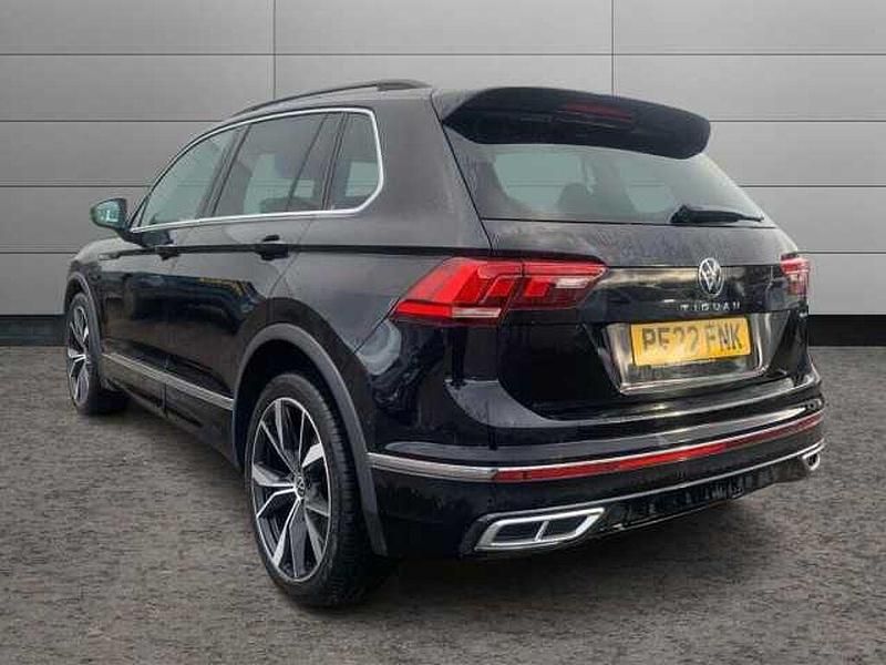 Used VW Tiguan R-line 150 HP (110 kW) 2022 Black SUV