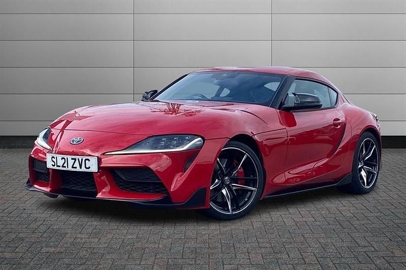 Used Toyota Supra 335 HP (246 kW) 2021 Red Coupe