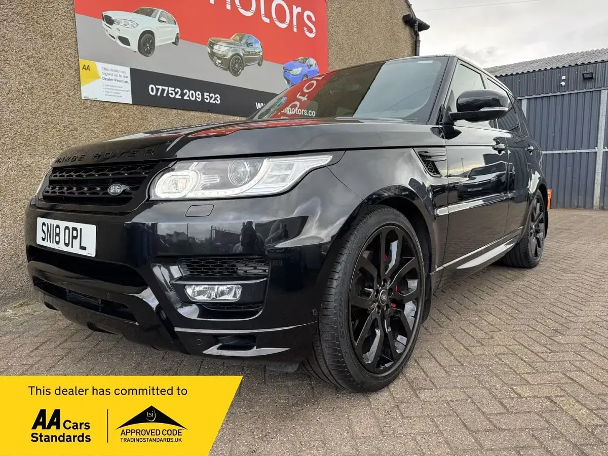 Used Land Rover Range Rover Sport Autobiography Dynamic 306 HP (225 kW) 2018 Black SUV