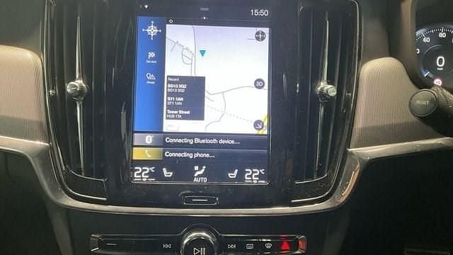 Used Volvo S90 R-Design 190 HP (139 kW) 2019 Blue Sedan