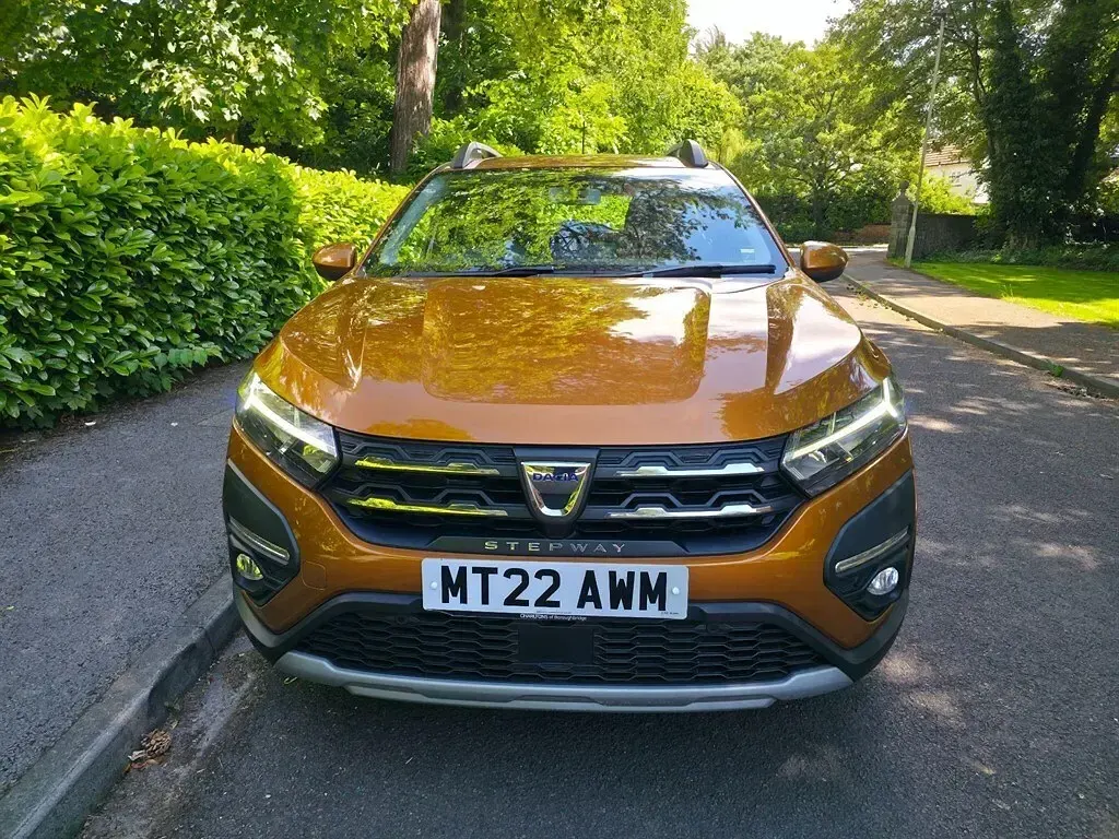 Used Dacia Sandero Prestige 2022 Orange Hatchback