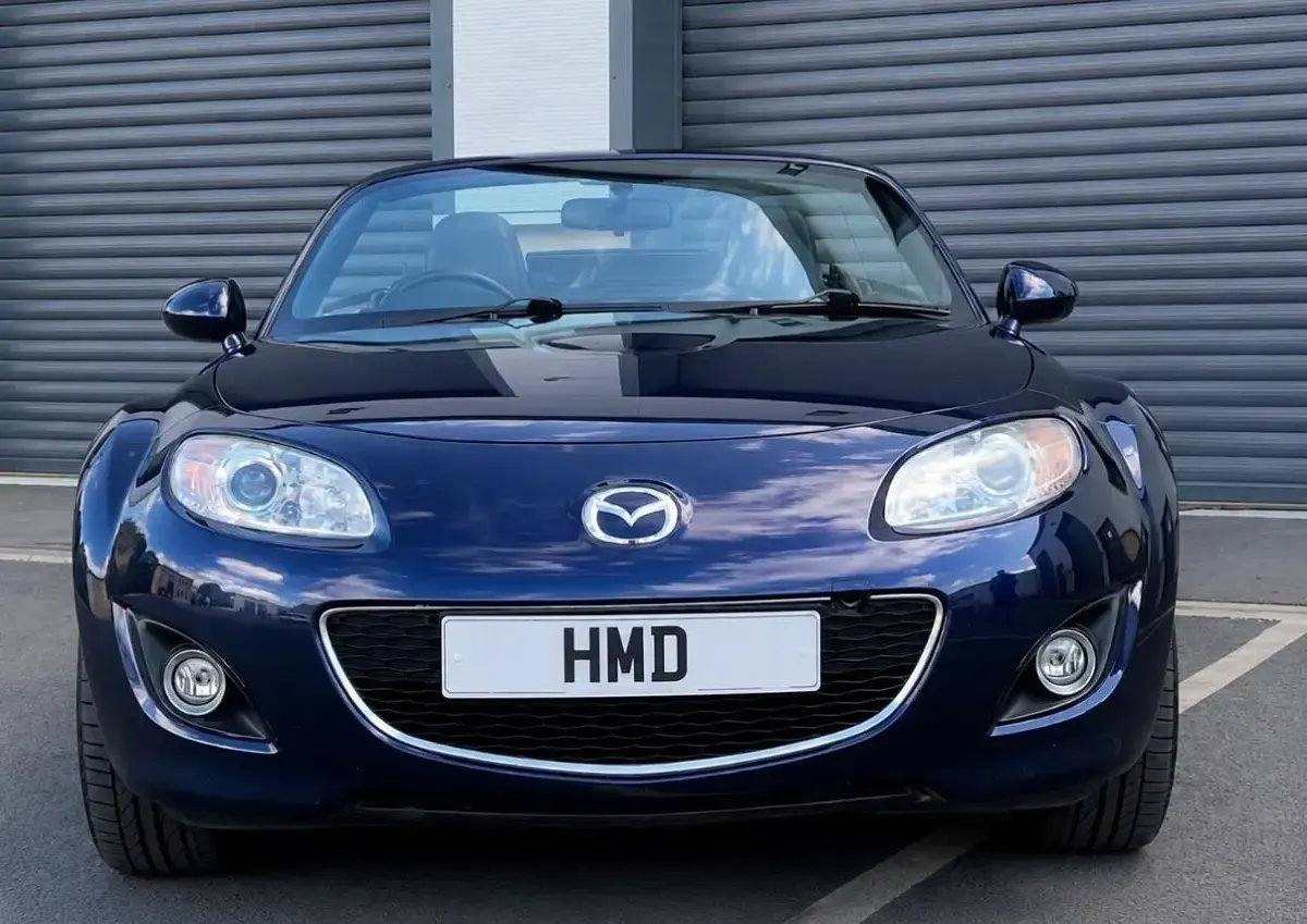 Used Mazda MX5 161 HP (118 kW) 2009 Blue Cabriolet