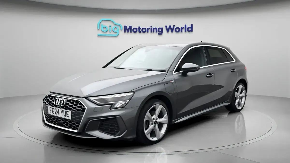 Used Audi A3 Sportback e-tron S-Line 204 HP (150 kW) 2024 Grey Hatchback