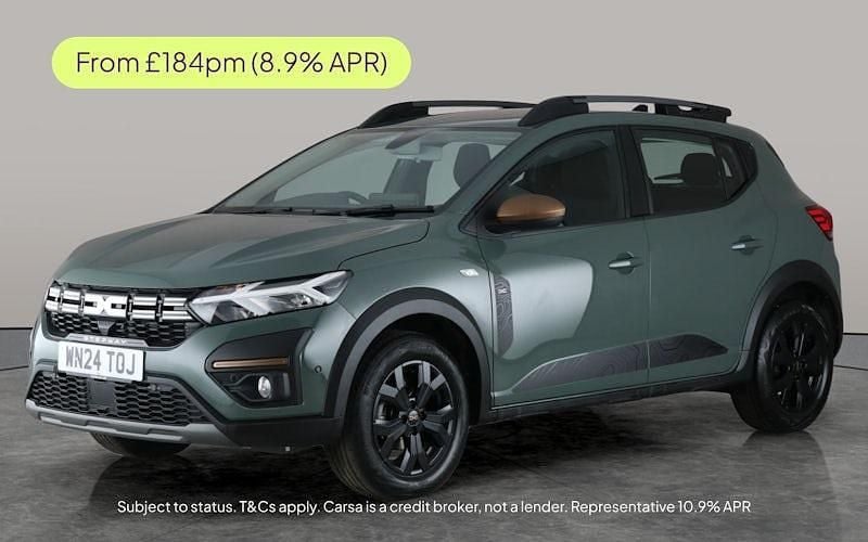 Green Used 2024 Dacia Sandero Extreme Hatchback | £12,917 (Fair price) - Image 1/3