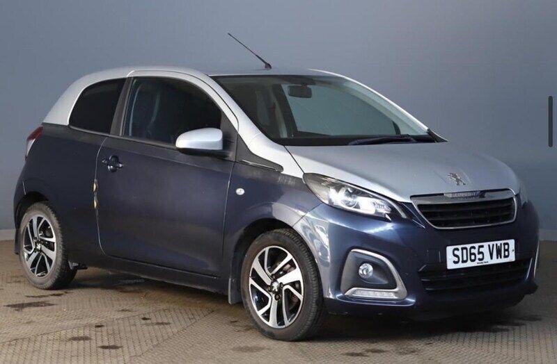 Blue Used 2015 Peugeot 108 Allure Hatchback | £4,950 (Fair price) - Image 1/2