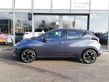 Used Nissan Micra Acenta 92 HP (67 kW) 2022 Grey Hatchback