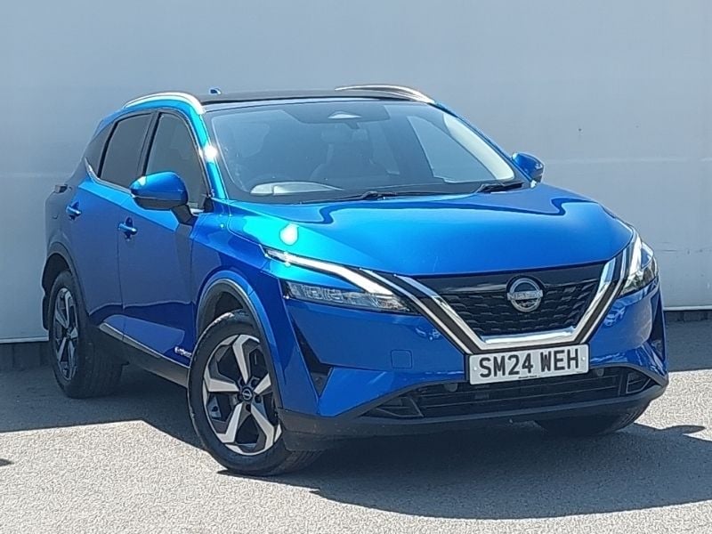 Blue Used 2024 Nissan Qashqai N-Connecta SUV | £23,498 (Good price) - Image 1/4