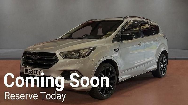 Used Ford Kuga ST-Line X 120 HP (88 kW) 2018 Silver SUV