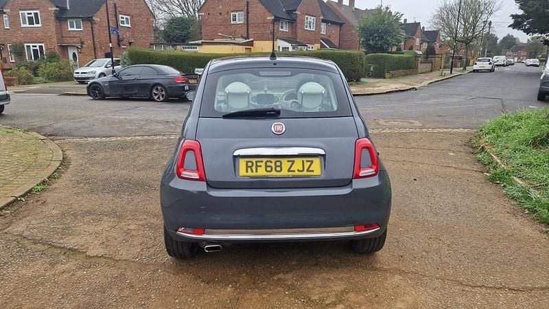 Used Fiat 500 Lounge 69 HP (50 kW) 2019 Grey Hatchback