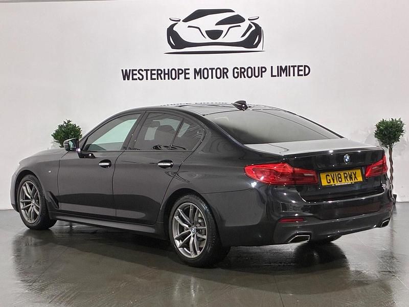 Used BMW 520 M Sport 2018 Black Sedan