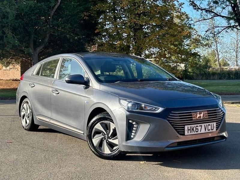 Grey Used 2018 Hyundai Ioniq Premium SE Sedan | £9,495 (Fair price) - Image 1/4