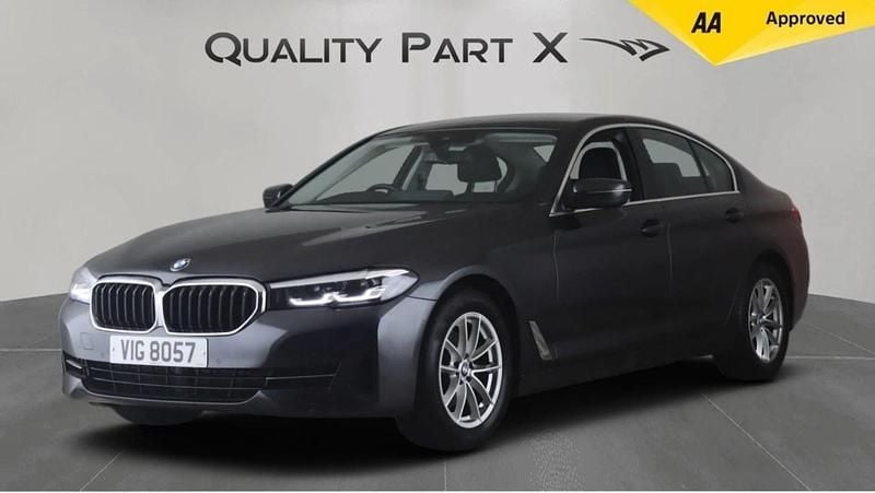 Used BMW 520 2021 Grey Sedan