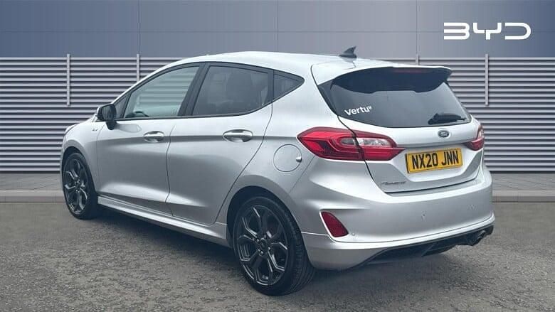 Used Ford Fiesta ST-Line 95 HP (69 kW) 2020 Silver Hatchback