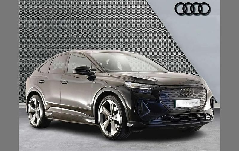 Used Audi Q4 Sportback e-tron Black Edition 219 kW (299 HP) 2023 Black SUV