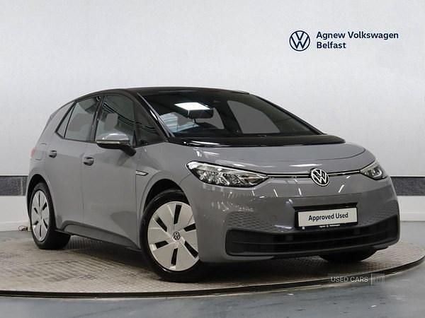 Grey Used 2021 VW ID.3 Pro Performance Hatchback | £13,450 (Fair price) - Image 1/4