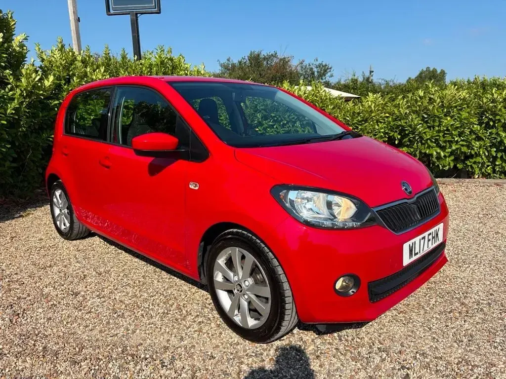 Used Skoda Citigo SE L 2017 Red Hatchback