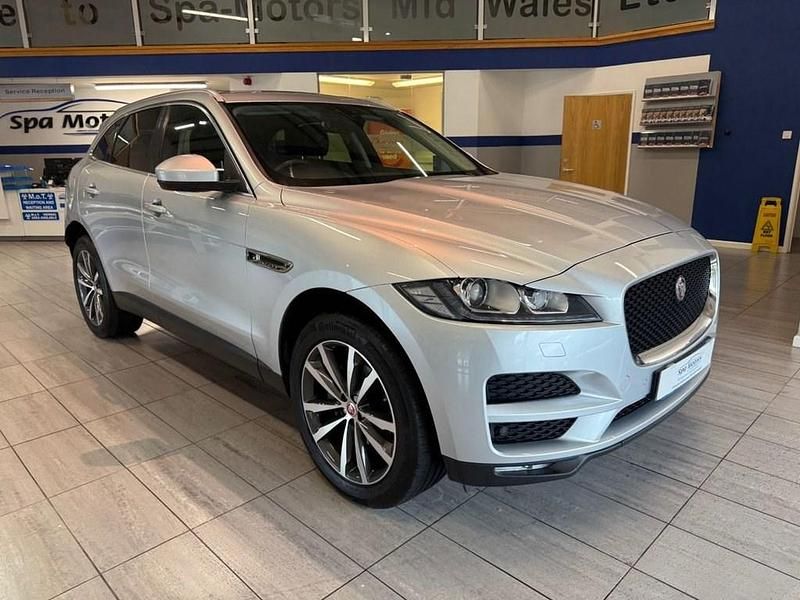 Silver Used 2017 Jaguar F-Pace Portfolio SUV | £19,990 (Fair price) - Image 1/4