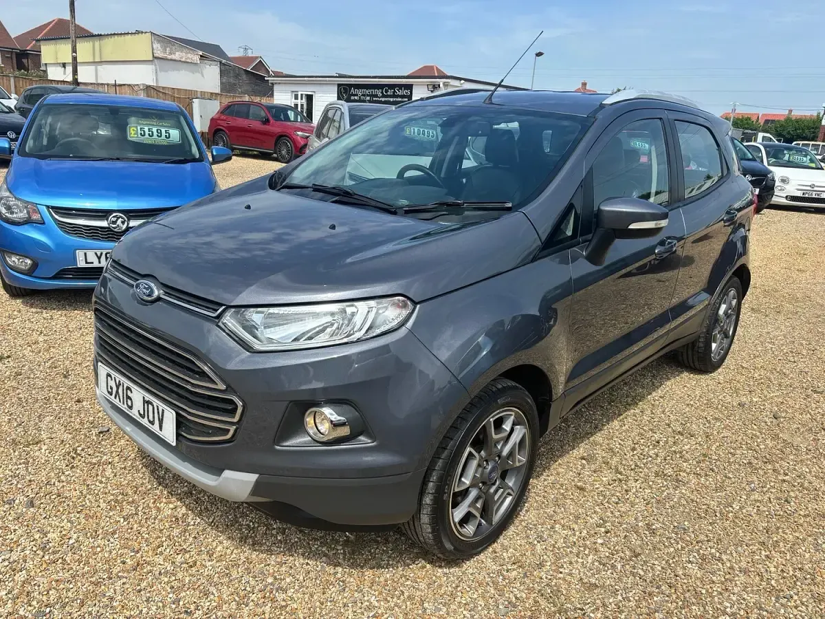 Used Ford Ecosport Titanium 125 HP (91 kW) 2016 Grey SUV
