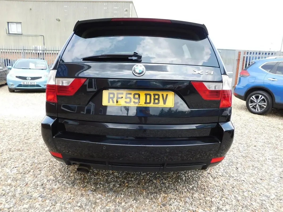 Used BMW X3 177 HP (130 kW) 2009 Black SUV