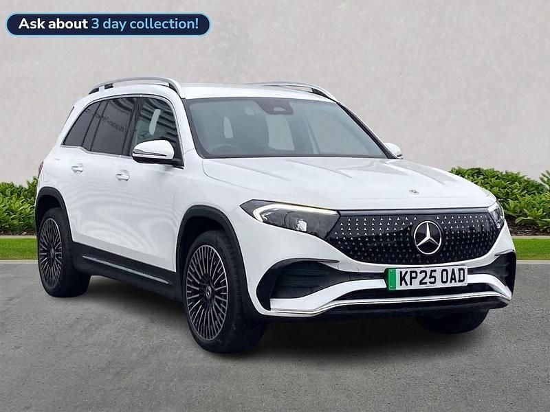 White Used 2025 Mercedes EQB250+ AMG Line Premium SUV | £37,899 (Good price) - Image 1/4