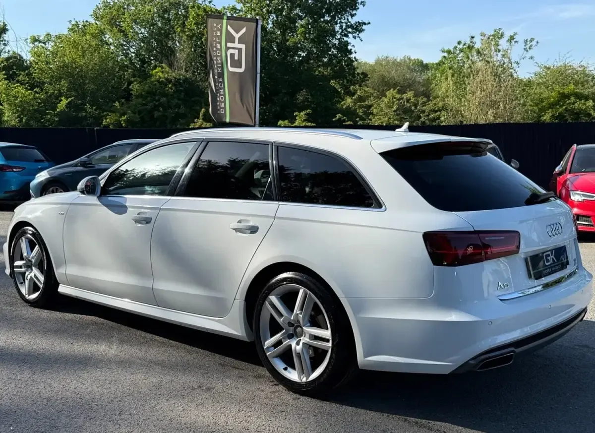 Used Audi A6 S-Line 190 HP (139 kW) 2016 White Estate