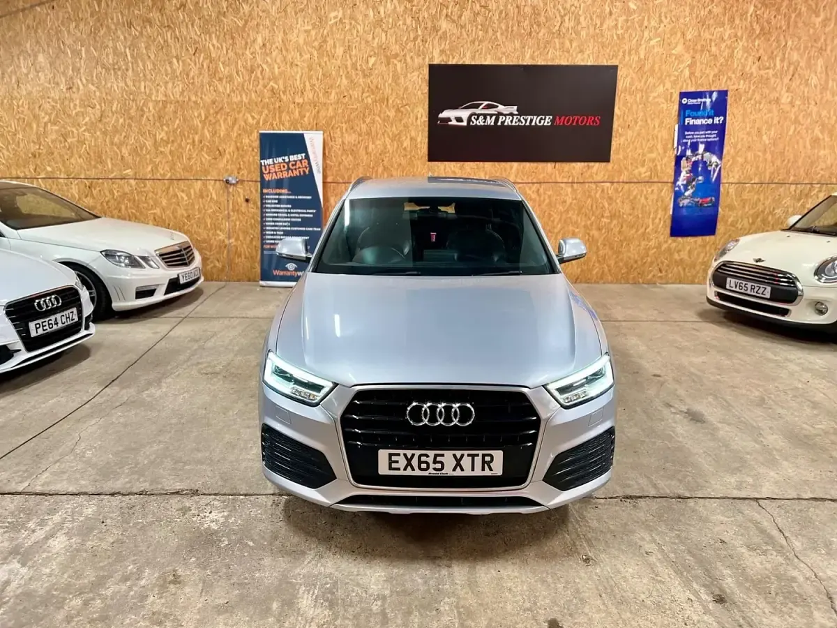 Used Audi Q3 S-Line 150 HP (110 kW) 2015 Silver SUV