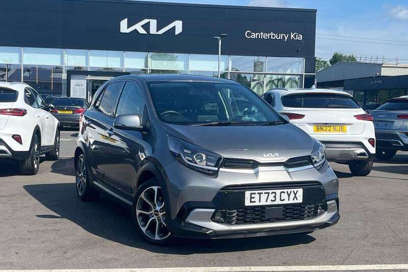 Grey Used 2024 Kia Picanto X-Line Hatchback | £15,895 (Fair price) - Image 1/4