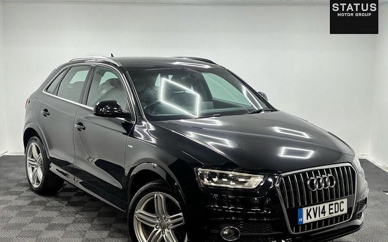 Used Audi Q3 S-Line 170 HP (125 kW) 2014 Black SUV