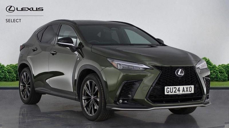 Green Used 2024 Lexus NX450h+ Sport Line SUV | £47,985 (Good price) - Image 1/4