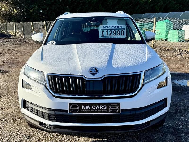 Used Skoda Kodiaq 150 HP (110 kW) 2018 White SUV