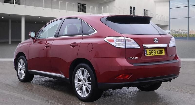Red Used 2009 Lexus RX450h SUV | £8,995 (Fair price) - Image 1/4