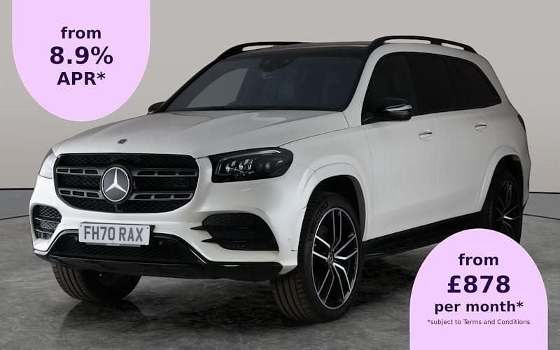 Used 2021 Mercedes GLS400 AMG line SUV | £53,369 (Expensive) - Image 1/3