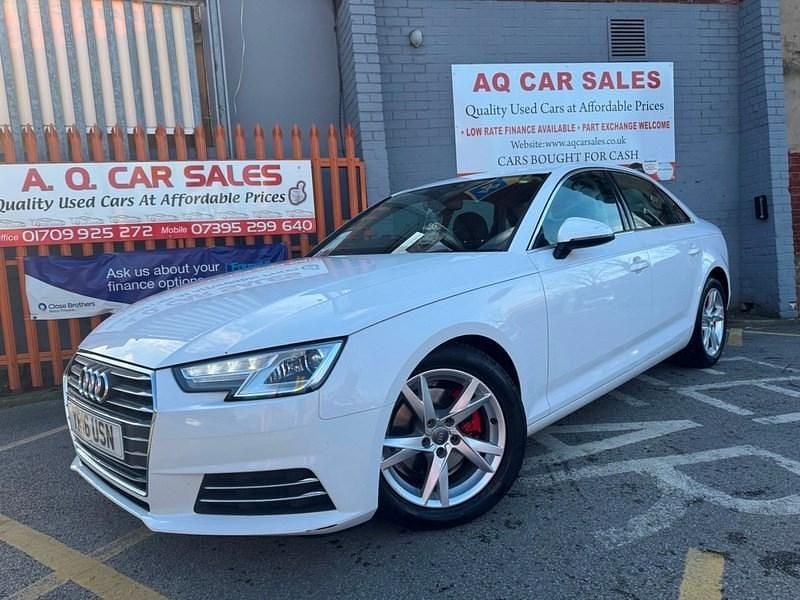 Used Audi A4 2016 White Sedan