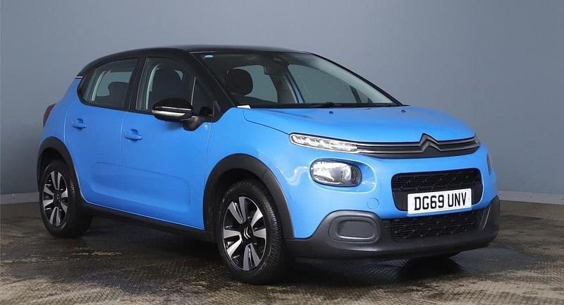 Blue Used 2019 Citroën C3 Feel Hatchback | £4,990 (Good price) - Image 1/2