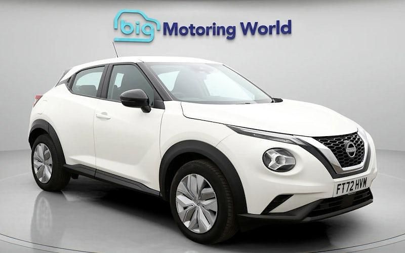 Used Nissan Juke Acenta 114 HP (83 kW) 2023 White SUV