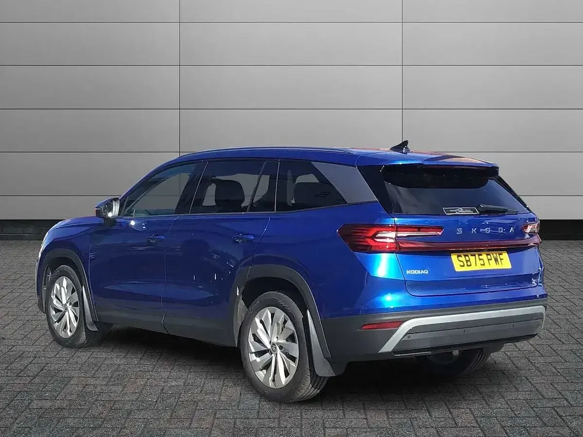 Used Skoda Kodiaq SE L 110 HP (80 kW) 2025 Race blue metallic SUV