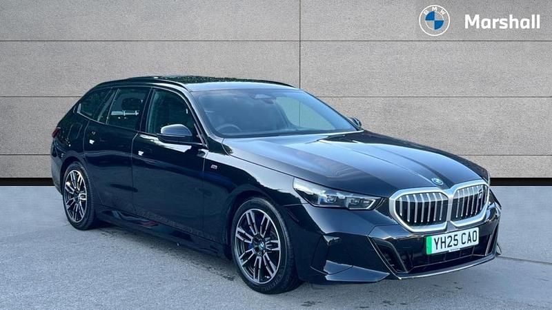 Black Used 2025 BMW i5 M Sport Sedan | £48,395 (Super price) - Image 1/4