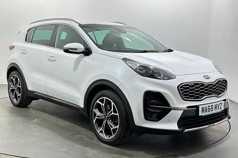 Used Kia Sportage GT-Line 174 HP (127 kW) 2018 White SUV