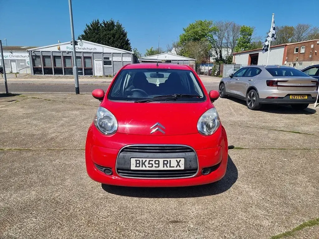 Usado Citroën C1 VTR Sport 68 HP (50 kW) 2009 Vermelho Citadino