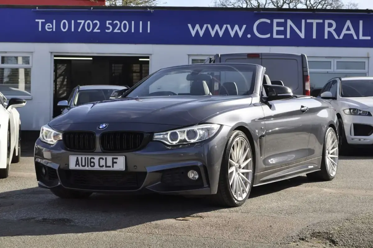 Usado BMW 435 M Sport 2016 Cinzento Cabrios
